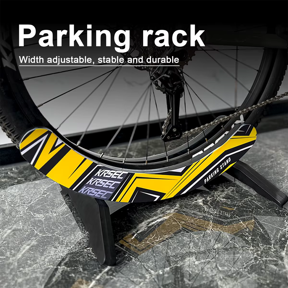 KRSEC support de stationnement réglable pour vélo vtt