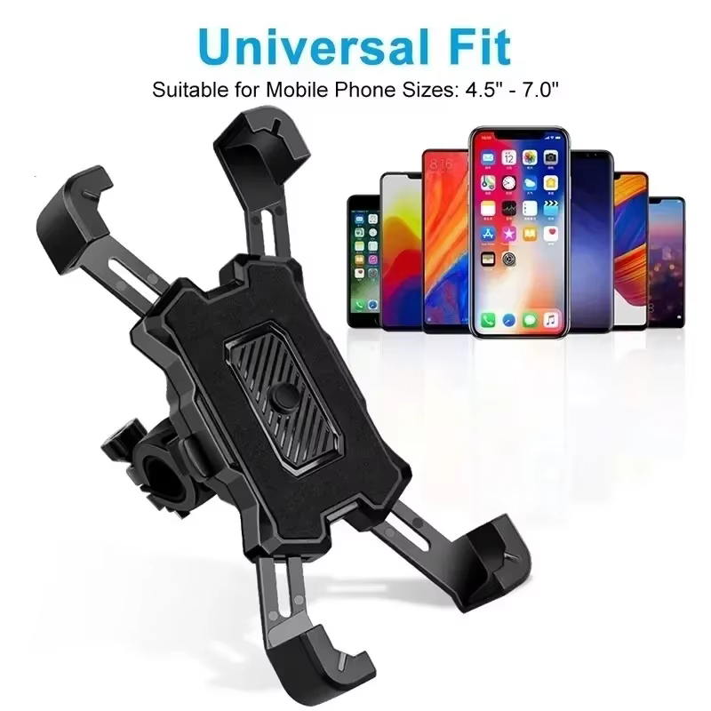 VIKEFON 360 ° Support de téléphone de vélo électrique rotatif pour iPhone équitation vtt