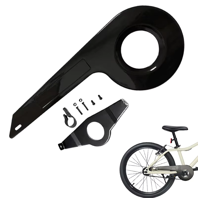 1 ensemble de protège-chaîne de vélo universel adapté aux chaînes de 32 à 36 dents