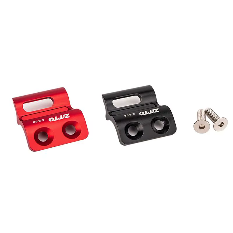 ZTTO Patte de dérailleur avant en alliage d'aluminium compatible cadre carbone fixation directe pour vélos de gravier
