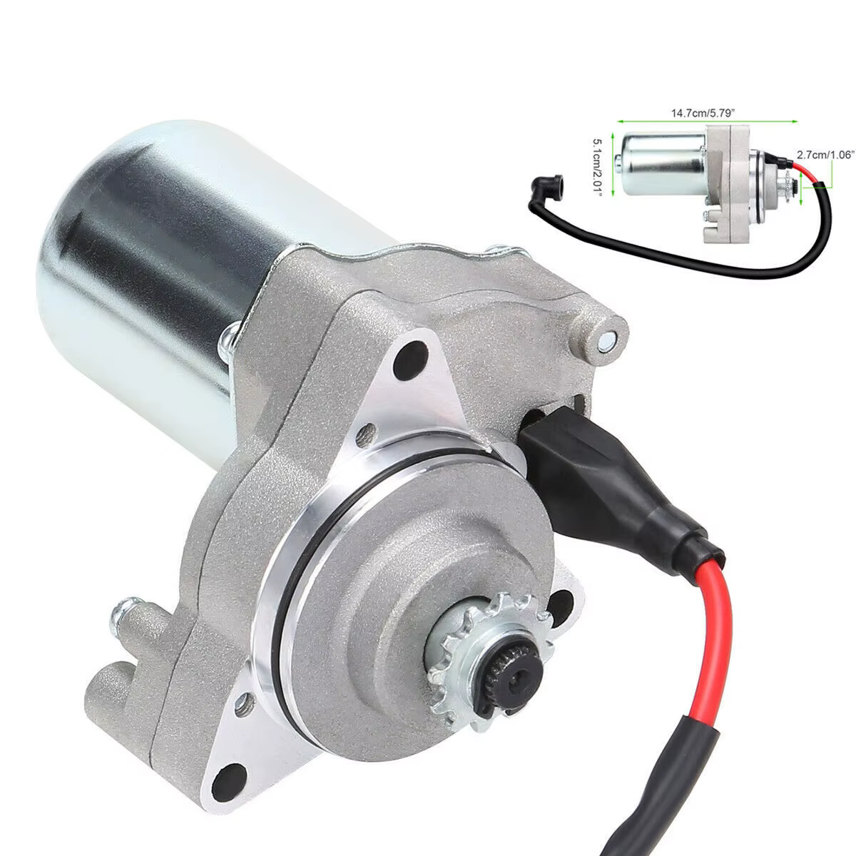 Démarreur électrique pour Pit Bike, 4 roues, 50CC, 70CC, 90CC, 110CC, 125CC, RL, D343, Bumosquito, Sandrail, Façades