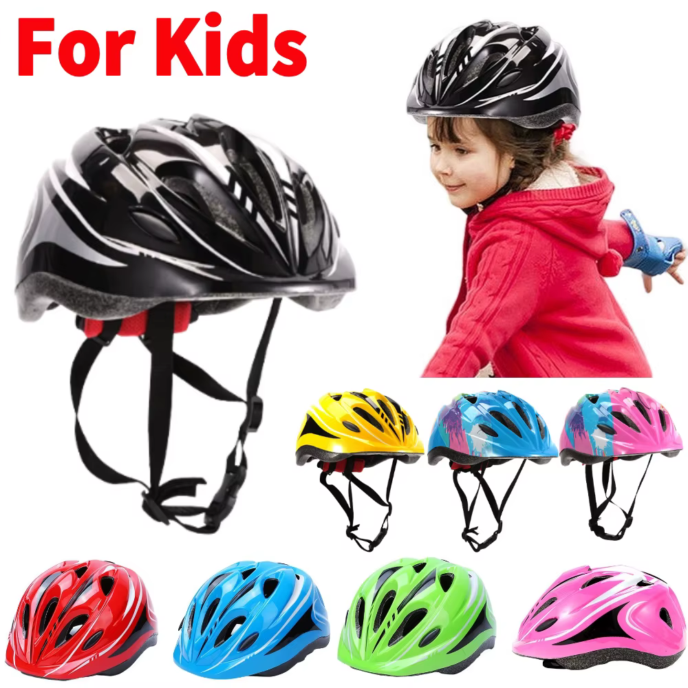 Enfants vtt casques de vélo de route EPS PC sûr cyclisme