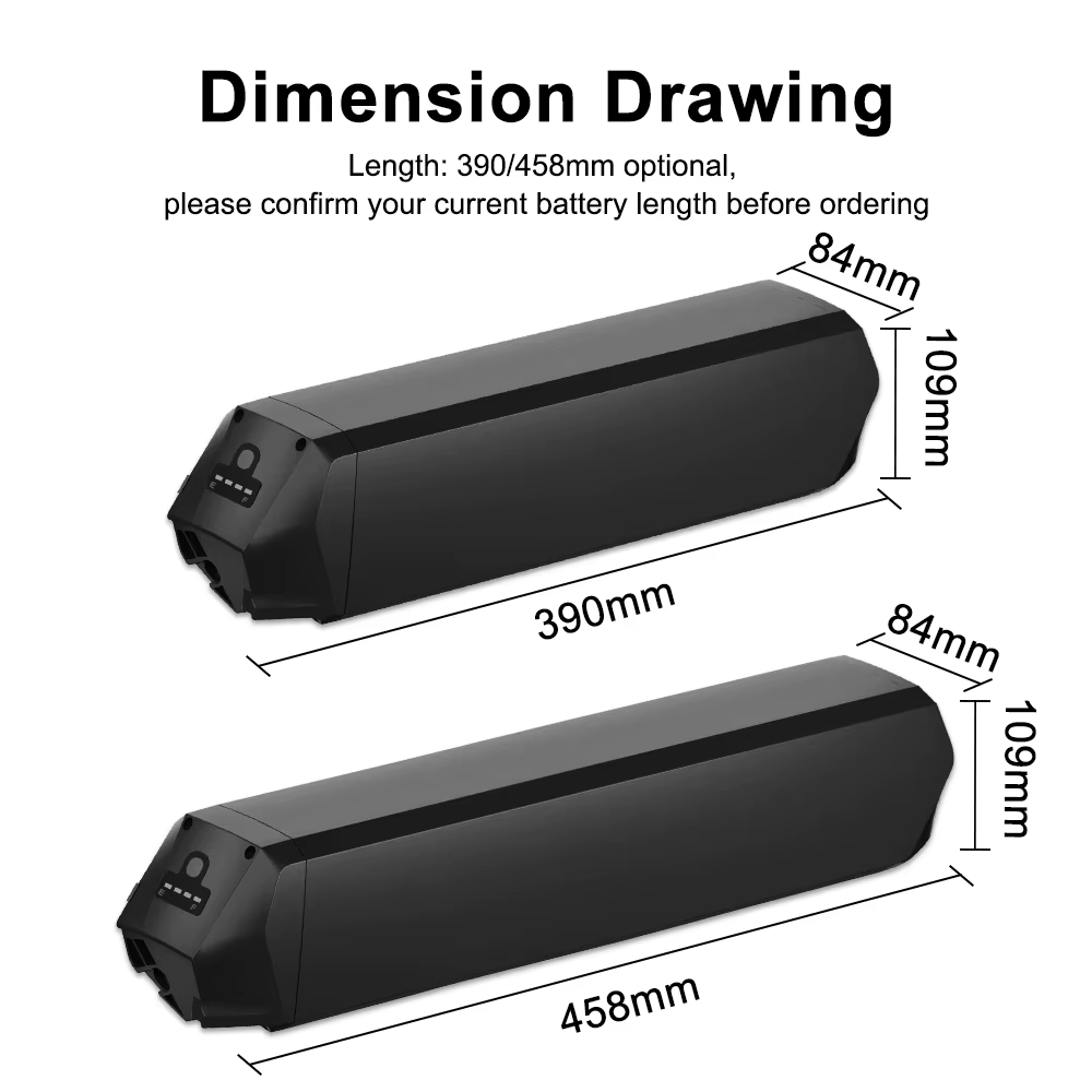Batterie de vélo électrique Reention Dorado 36V 48V 52V 20Ah 25Ah 30Ah pour NCM Moscow Milano Venice Aspen DEHAWK I5