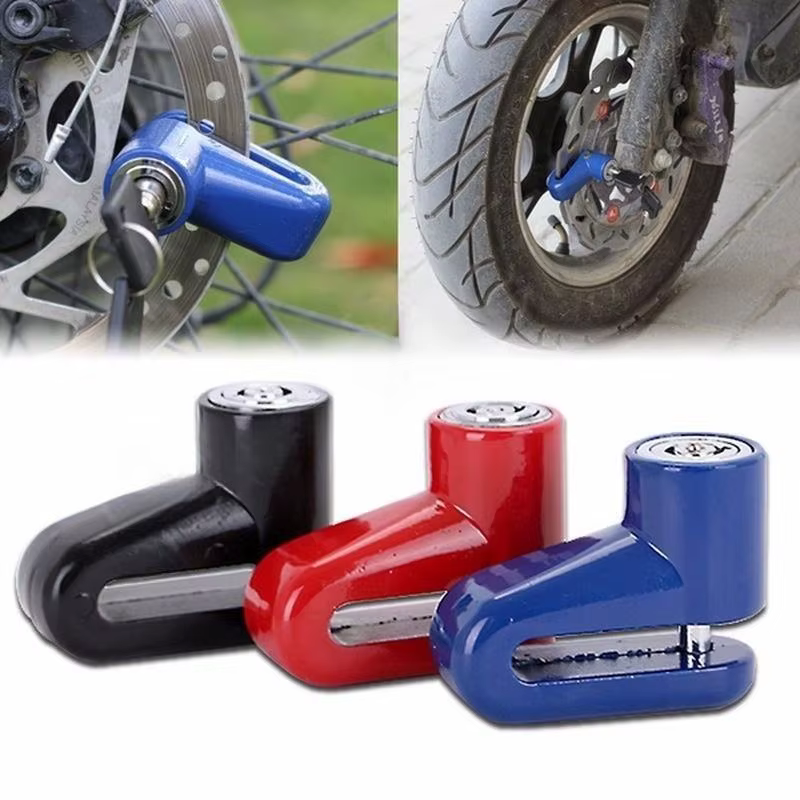 Serrure de frein à disque de roue antivol de vélo de moto