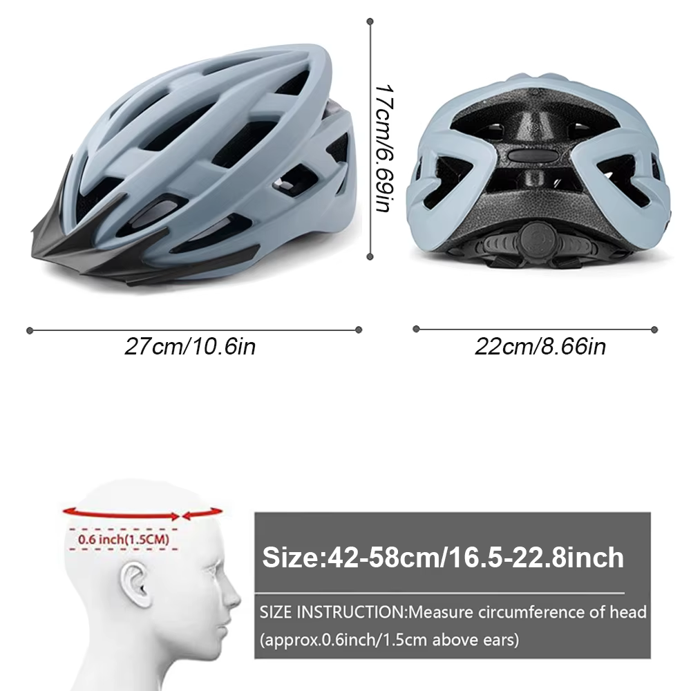 1 casque de vélo pour homme et femme