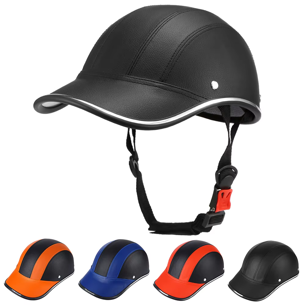Sports de plein air cyclisme casque de sécurité casquette de Baseball chapeau pour moto vélo Scooter montagne route