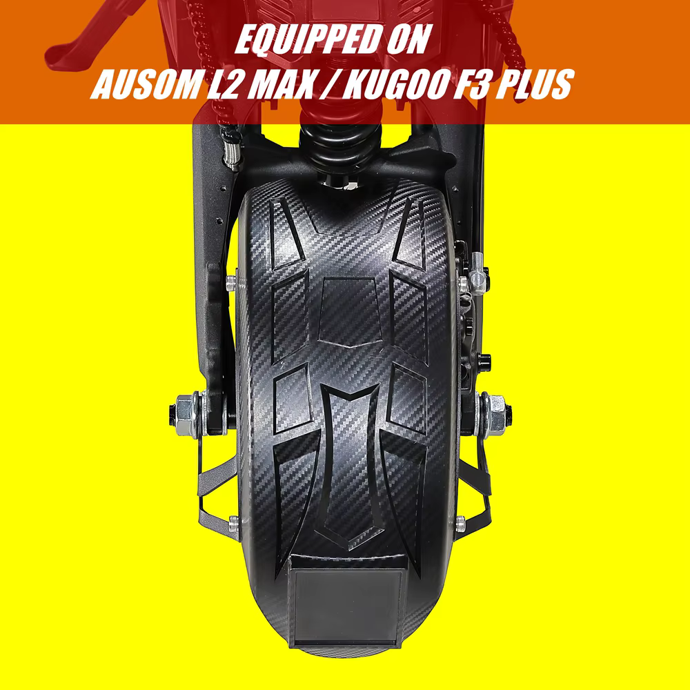Garde-boue arrière amélioré pour trottinette électrique 10 pouces AUSOM DT1 DT2 GOSOUL 2 F1 MAX SR1 K20 PRO L1 L2 KUGOO F3 LX10+ M3 KUKIRIN G2