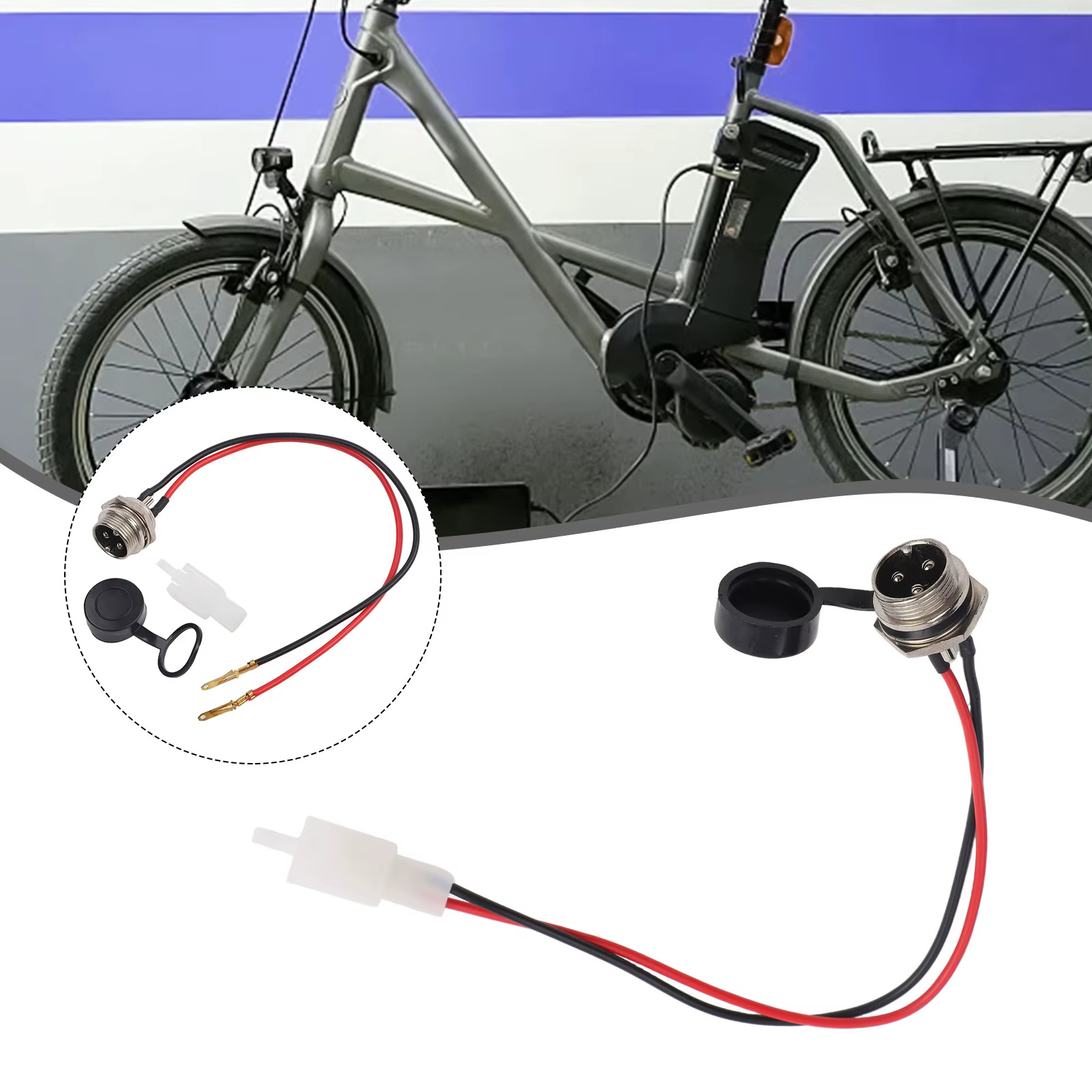 Port de chargeur pour trottinette électrique