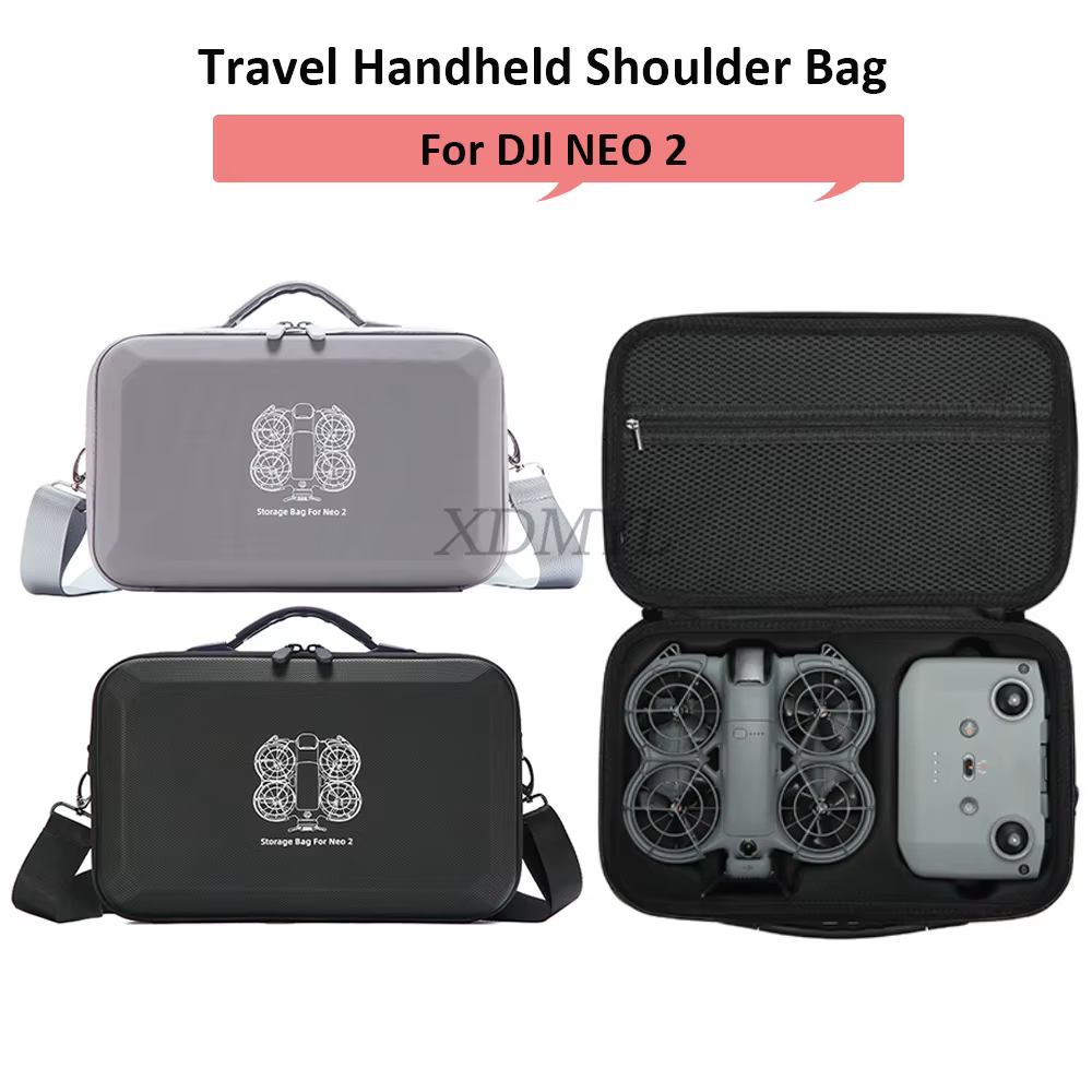 Sac de rangement pour DJI Neo 2 Mini, sac à main portable, étui de transport pour voyage en plein air, étui pour contrôleur DJI RC N3, accessoires de drone