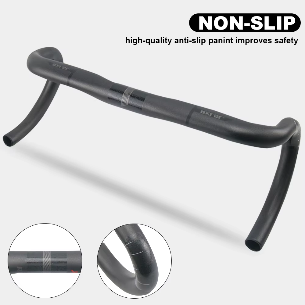 RXL SL 31.8mm barre de chute en carbone guidon de vélo de route 380/400/420/440mm UD mat routage externe barres de