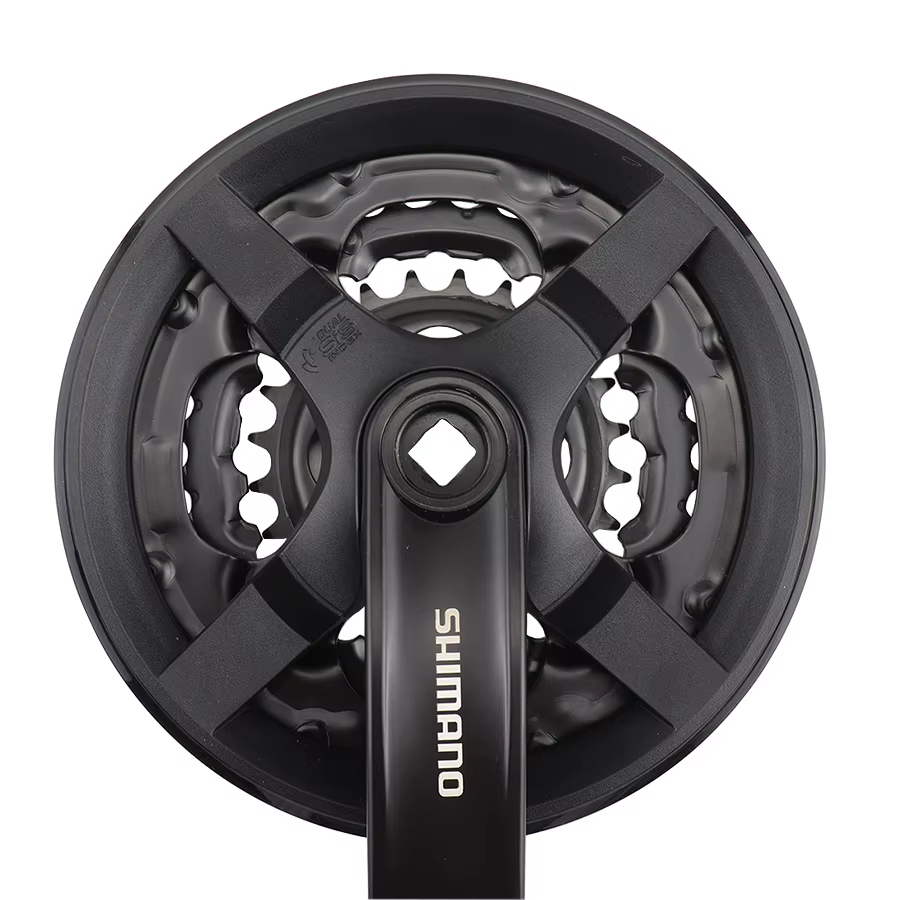 SHIMANO TOURNEY TY FC TY301 pédalier de VTT 42-34-24T 170MM 3X8/7/6 vitesses pièces de vélo de roue à chaîne