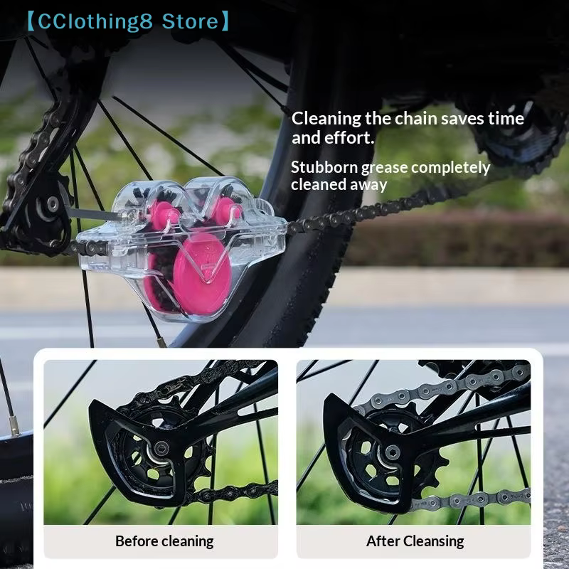 Kit de nettoyage de chaîne de vélo
