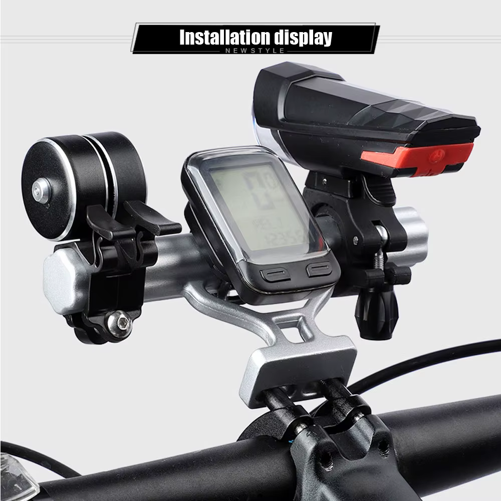 OUO support d'extension de guidon de vélo ultraléger en alliage d'aluminium, accessoire de cyclisme