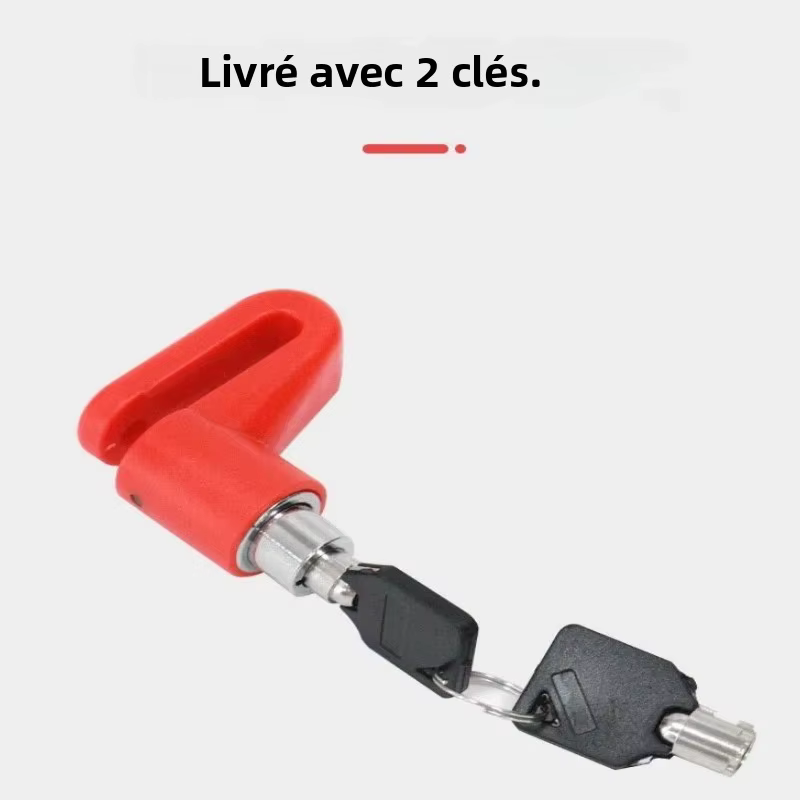 Antivol de disque de frein pour vélo