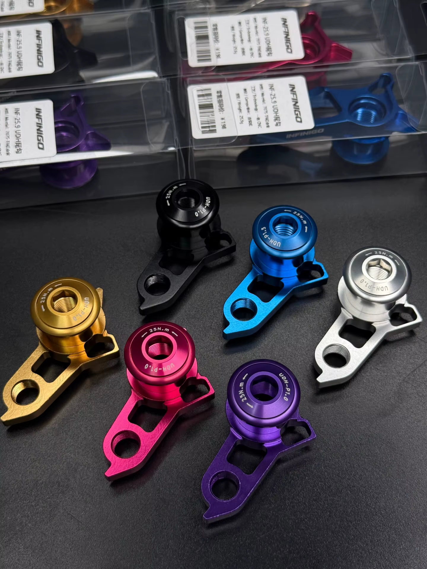 Support de dérailleur arrière UDH à fixation directe pour cadre de vélo, support de dérailleur arrière UDH ultra-léger SRAM, support de dérailleur arrière pour vélos de route et VTT