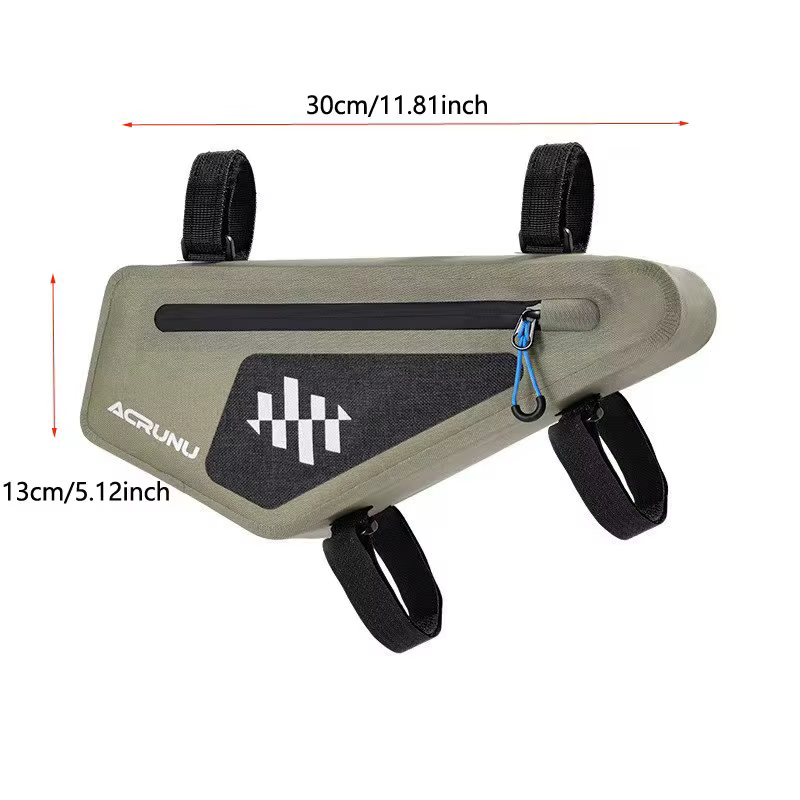Sac triangulaire de vélo Portable de grande capacité, sac de cyclisme étanche à la pluie, sacs de Tube de cadre avant de vélo de route vtt, accessoires