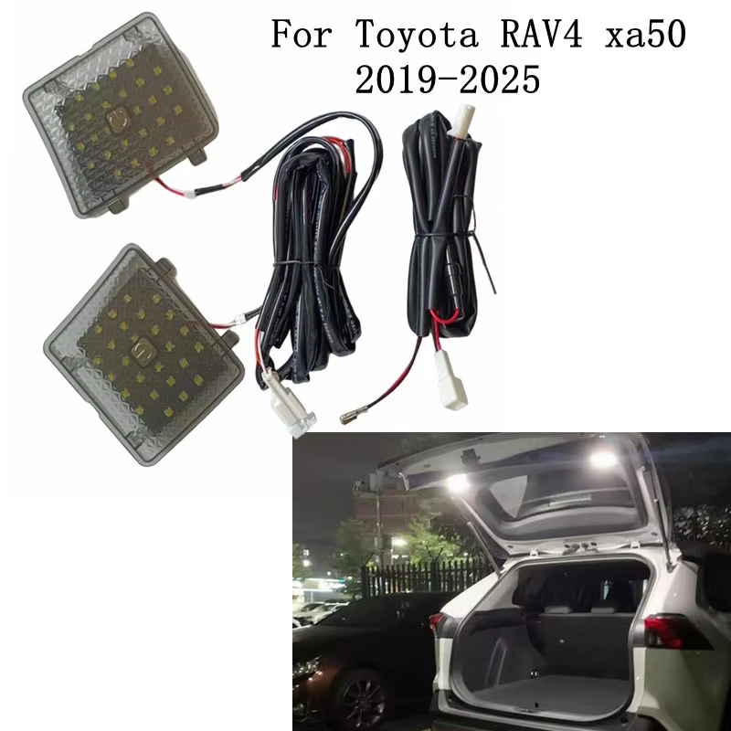 Pour Rav4 XA50 2019-2021 2022-2025 LED feux arrière de voiture feu de coffre de chargement arrière lampe de hayon lumière de valise