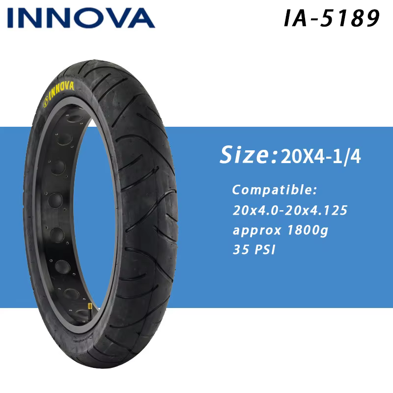 Vélo électrique tout-terrain INNOVA Original IA-5189 Fat Tire 20x4.0 1/4