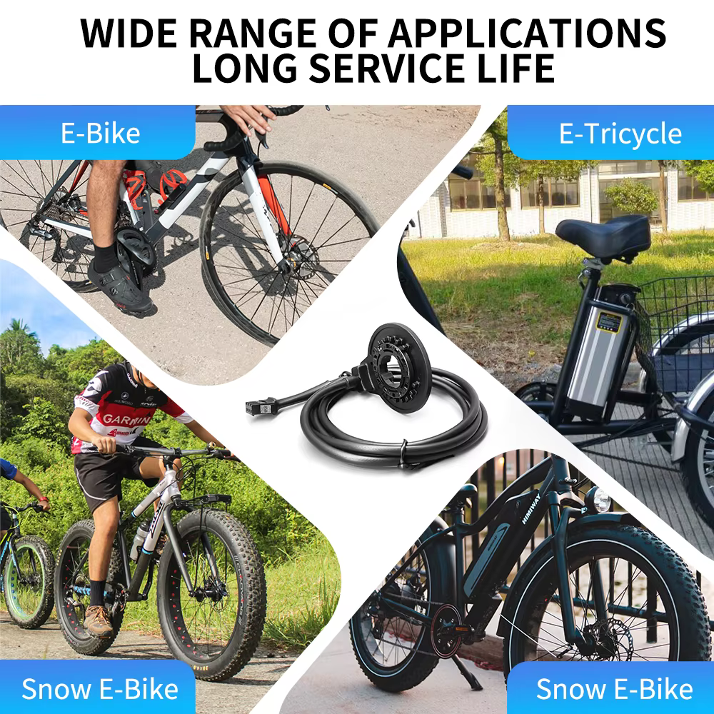 Capteur de couple PAS e-bike 12 points magnétiques côté gauche 24V36V