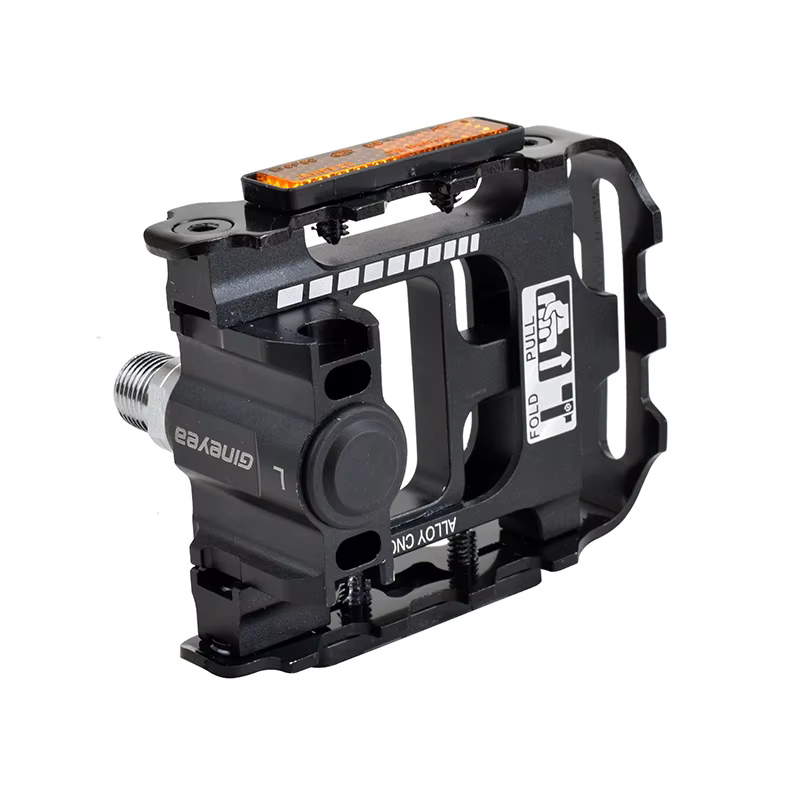 Pédale de vélo pliante CNC en alliage d'aluminium
