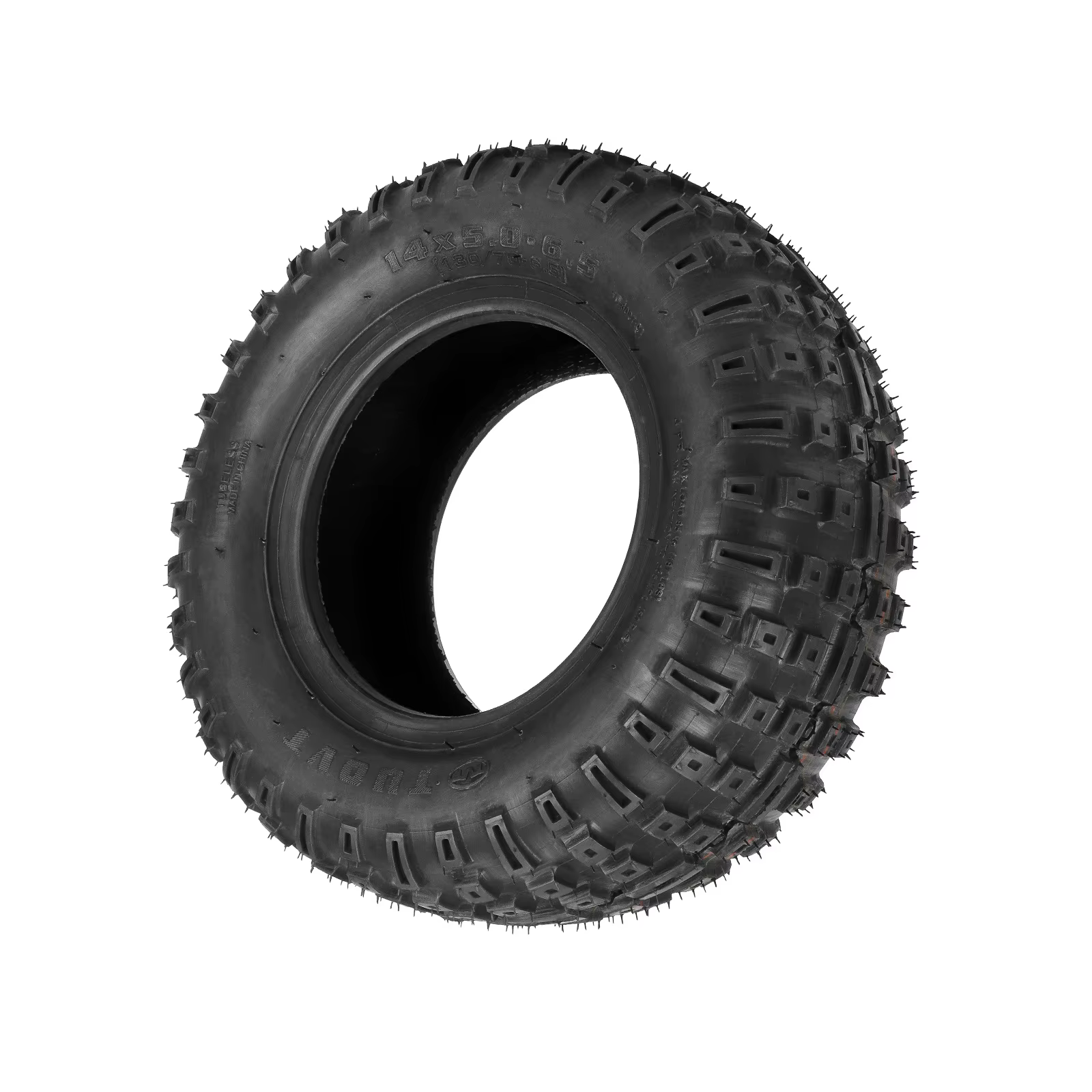 Pneu tout-terrain TUOVT 14 pouces 14*5.0-6.5 pour trottinette électrique