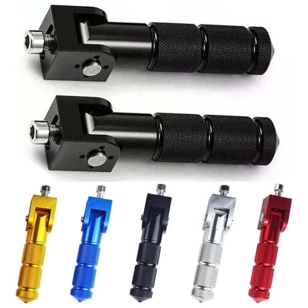 Repose-pieds pliables en aluminium de 8 mm