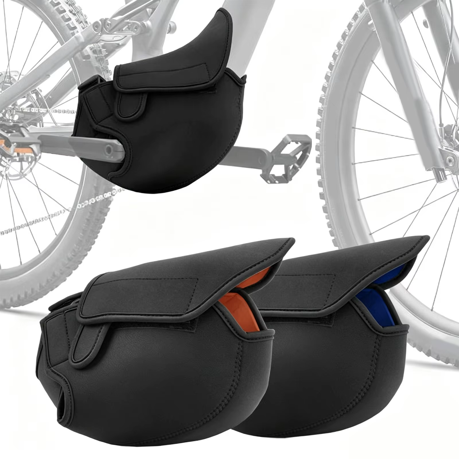 Housse de protection multifonctionnelle coupe-vent pour moteur de vélo électrique, pour le transport et le stockage