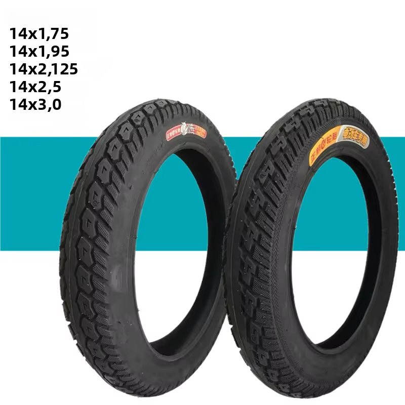 Pneus de vélo électrique CST 14x1.95 14 pouces 14x1.75 14x2.125 14x2.50 14x3.0
