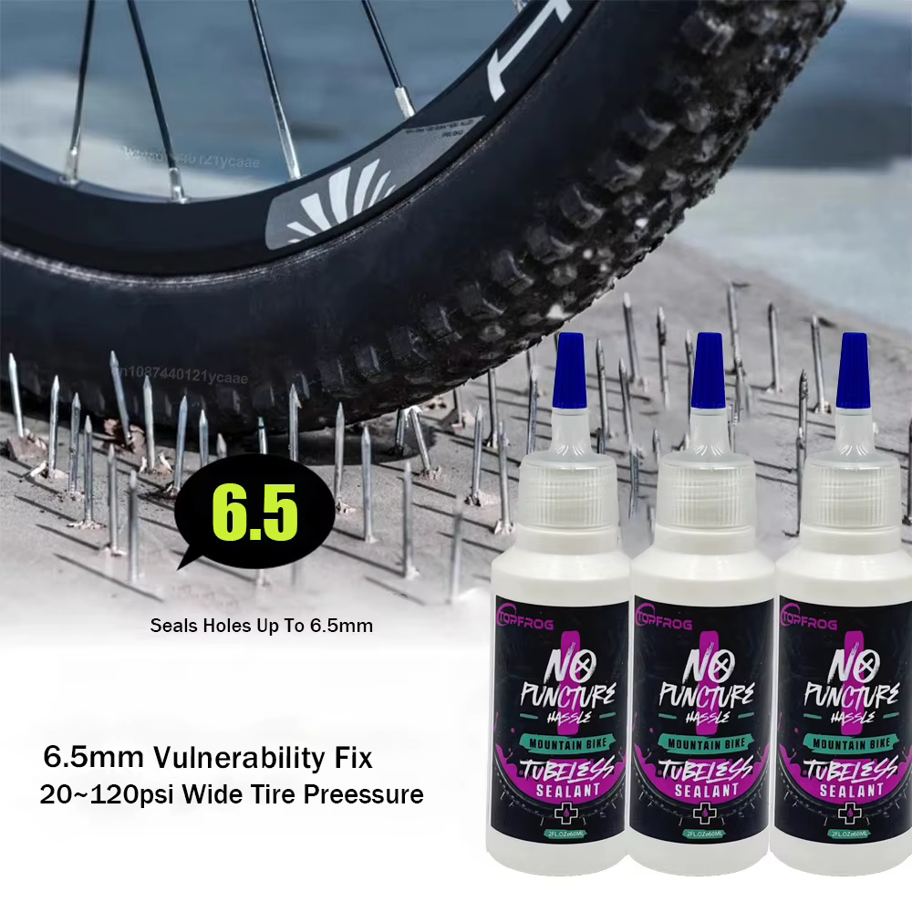 Scellant pour pneus de vélo