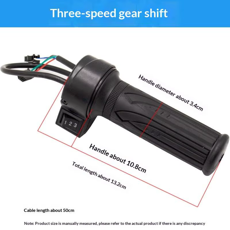 Guidon de scooter électrique avec variateur de vitesse à 3 positions pour une régulation supérieure