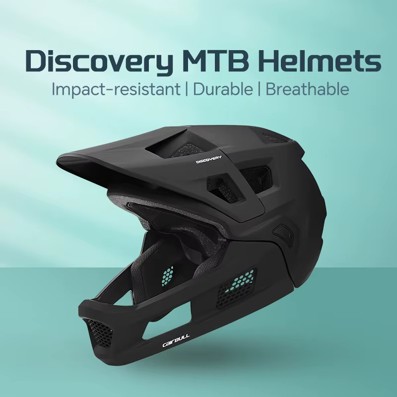 Casque de vélo intégral respirant pour homme