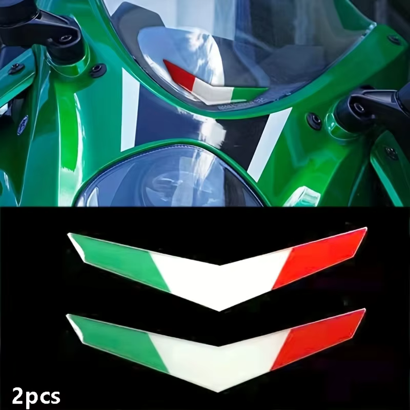 Autocollant flèche drapeau italien
