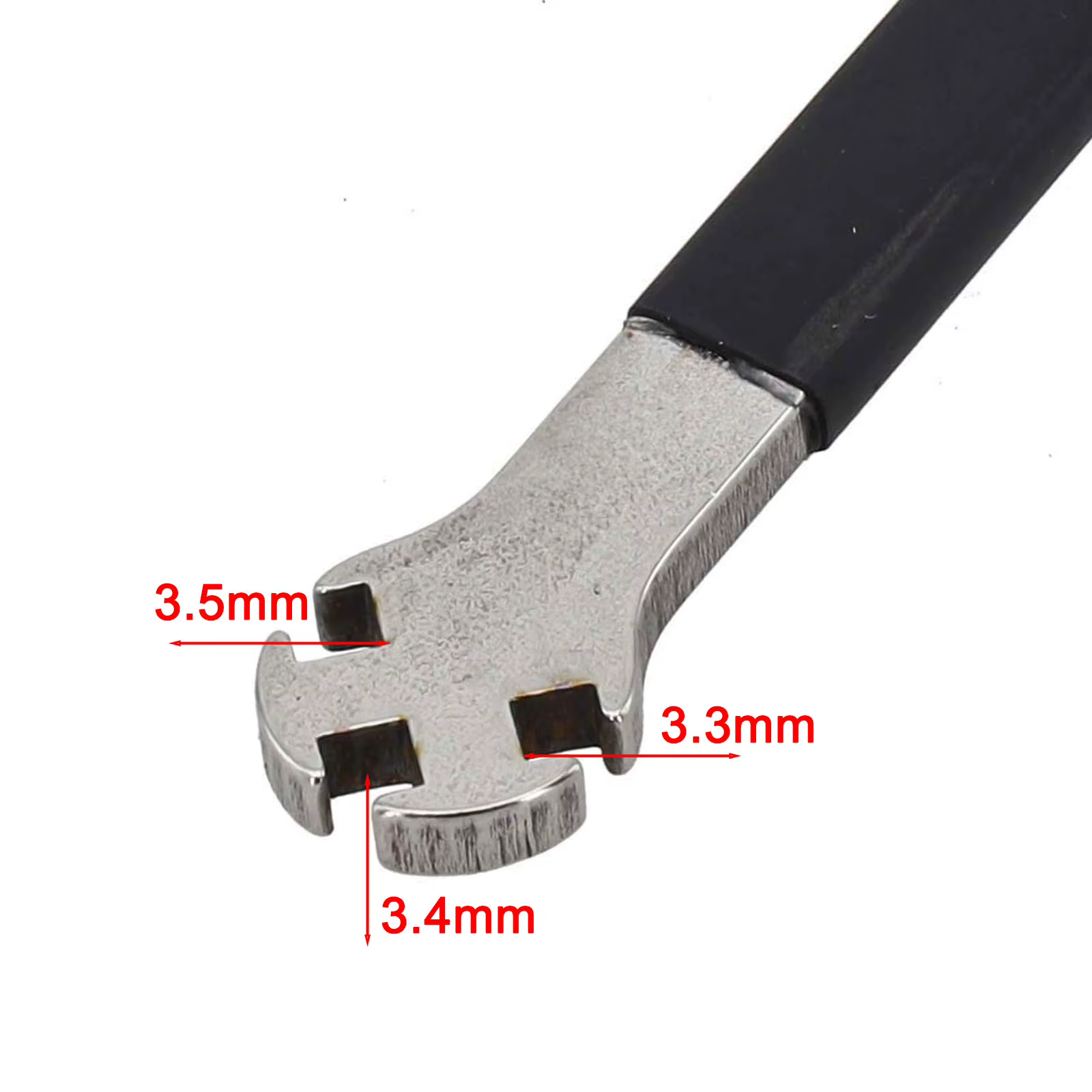 Clé à rayons de vélo (1 pièce) pour embouts de rayons de 3