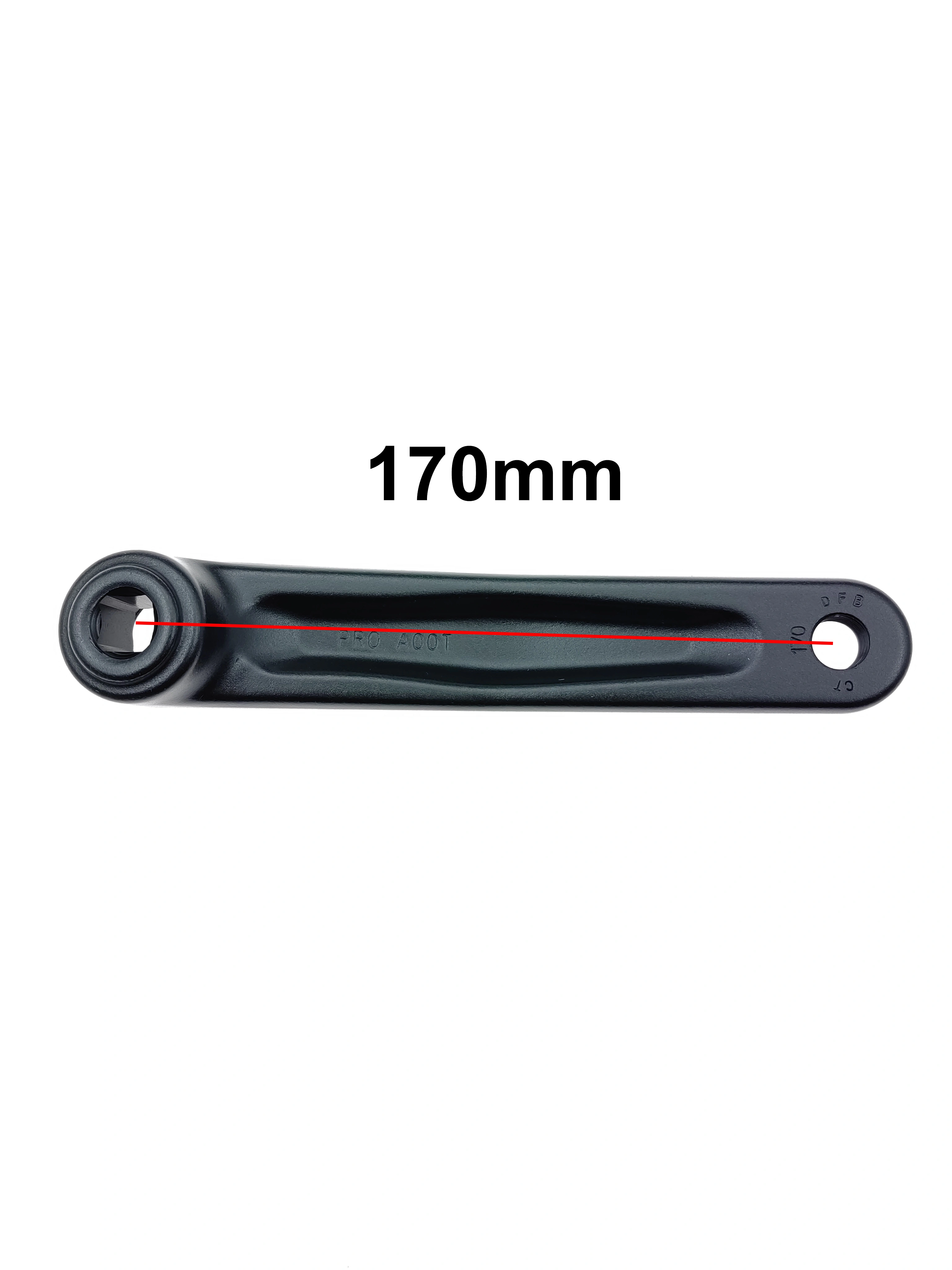 Manivelle de vélo de montagne pour pédalier VTT, 170mm, 7 vitesses, 8/9 vitesses