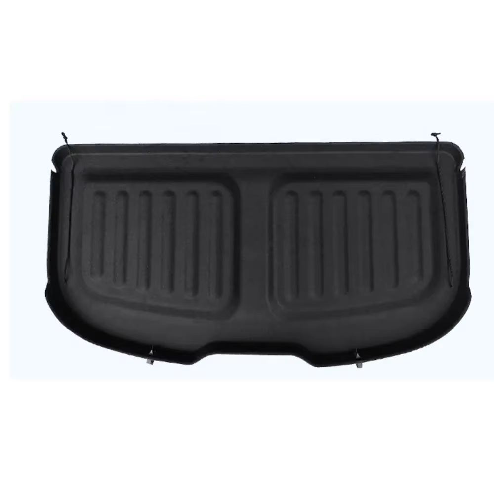 Housses de coffre de voiture pour BYD Yuan Up Atto 2 Pro EV 2024 ~ 2026, rideau de bagages étanche floqué, abri, accessoires de chargement de confidentialité