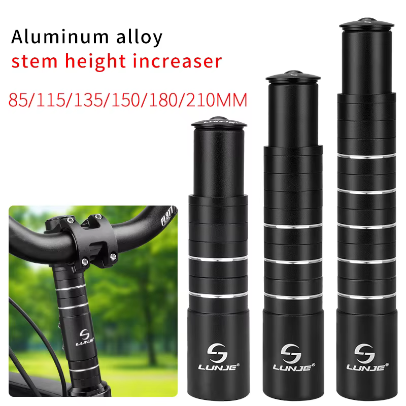 Tige de fourche de vélo montée jusqu'à 85 115 135 150 180 210MM