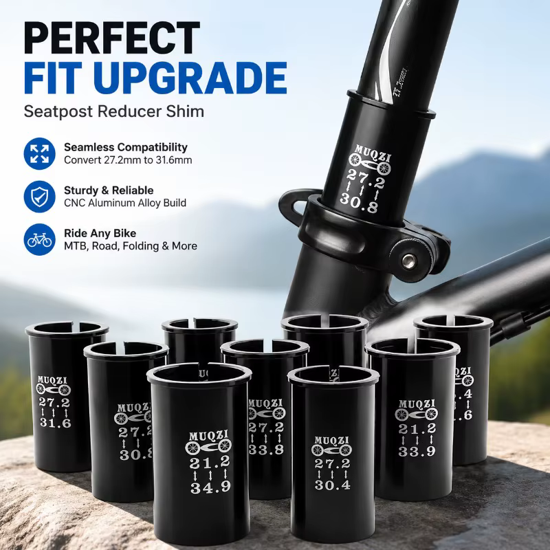 Adaptateur de réducteur de tube de selle de vélo