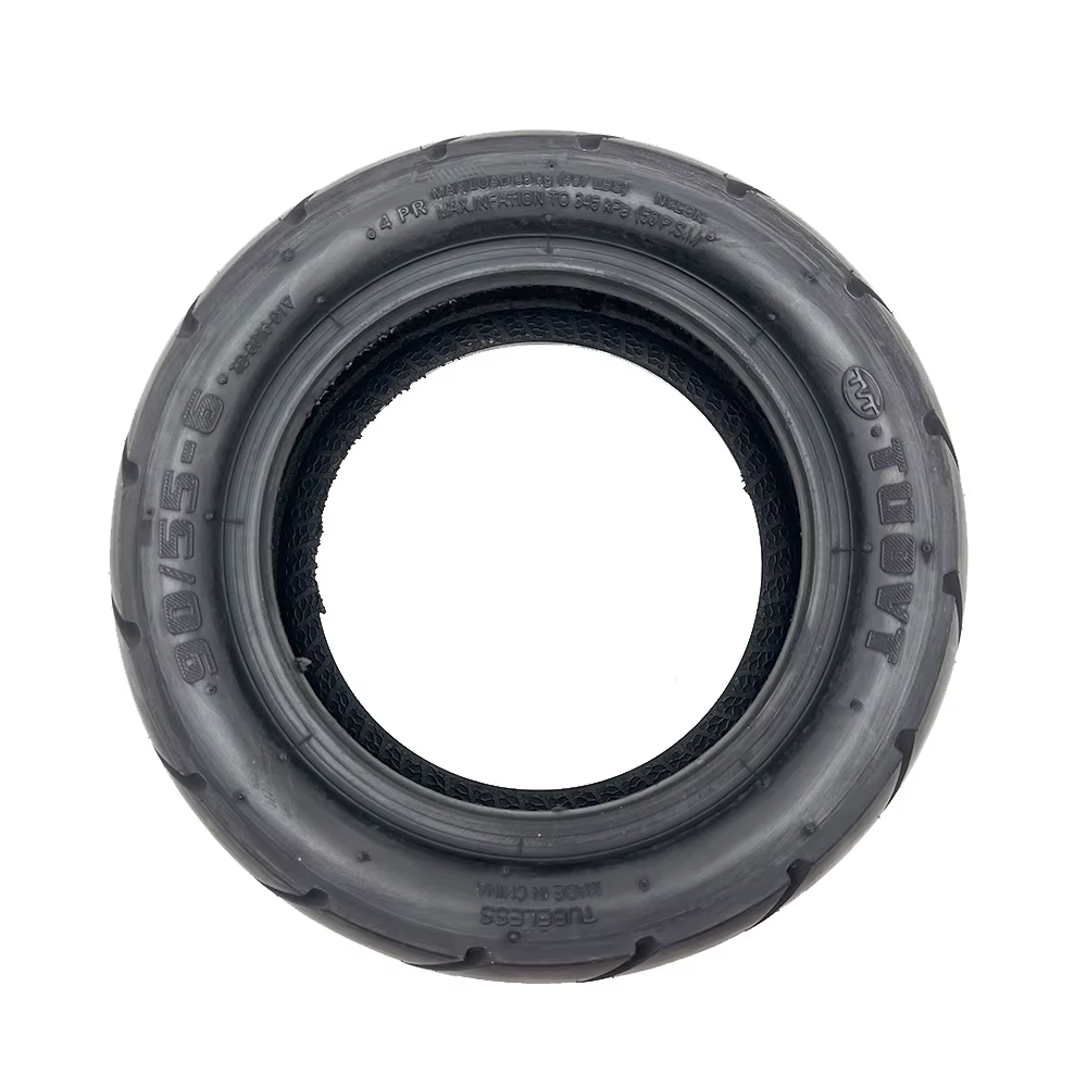 90/55-6 pneus avec soupapes Convient pour scooter électrique 10 pouces 80/60-6 Upgrade