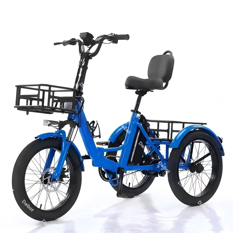 Tricycle électrique pliable pour femme Fatbike