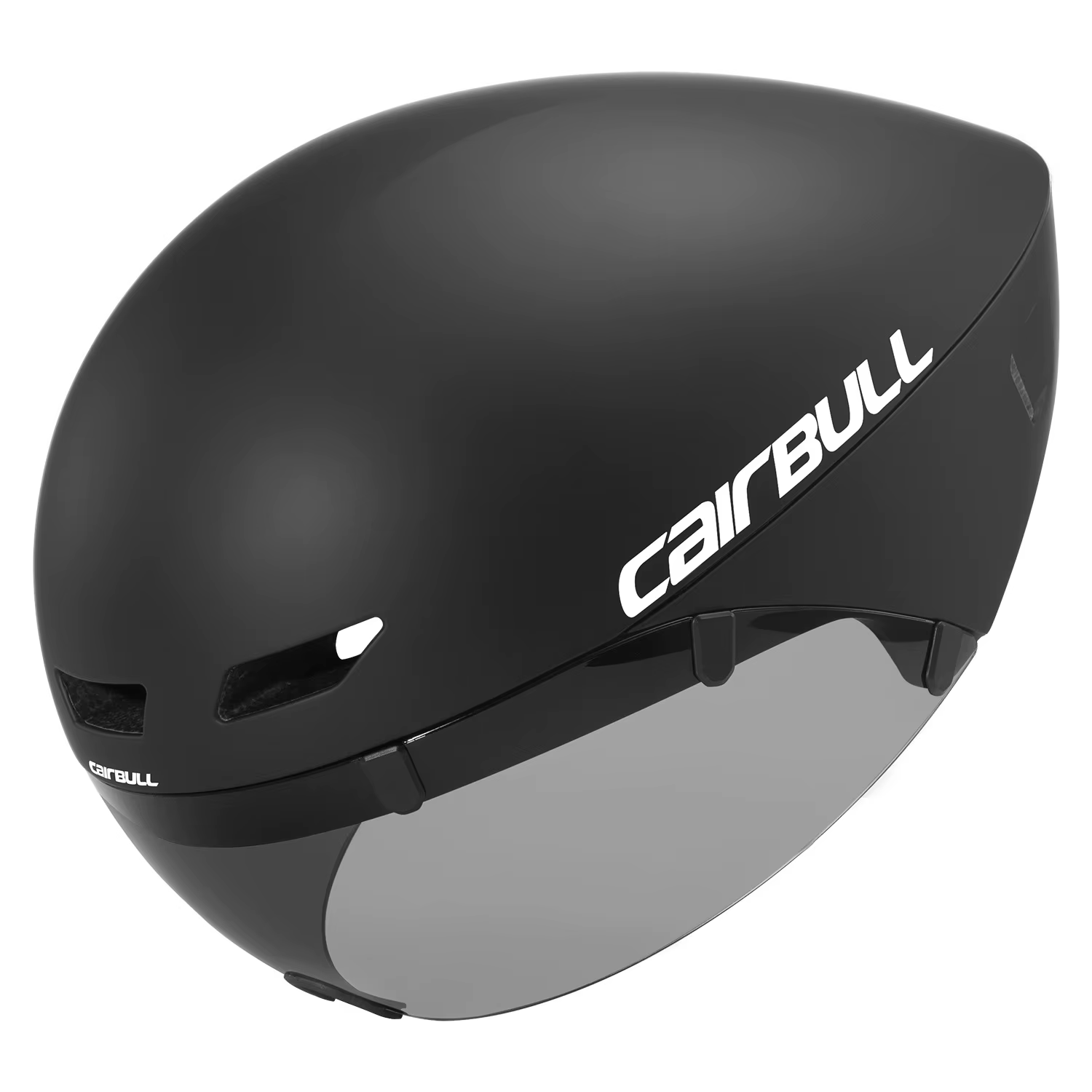 Casque de cyclisme aérodynamique Cairbull Pegasus Time Trial Triathlon pour vélo de route avec lunettes de sécurité