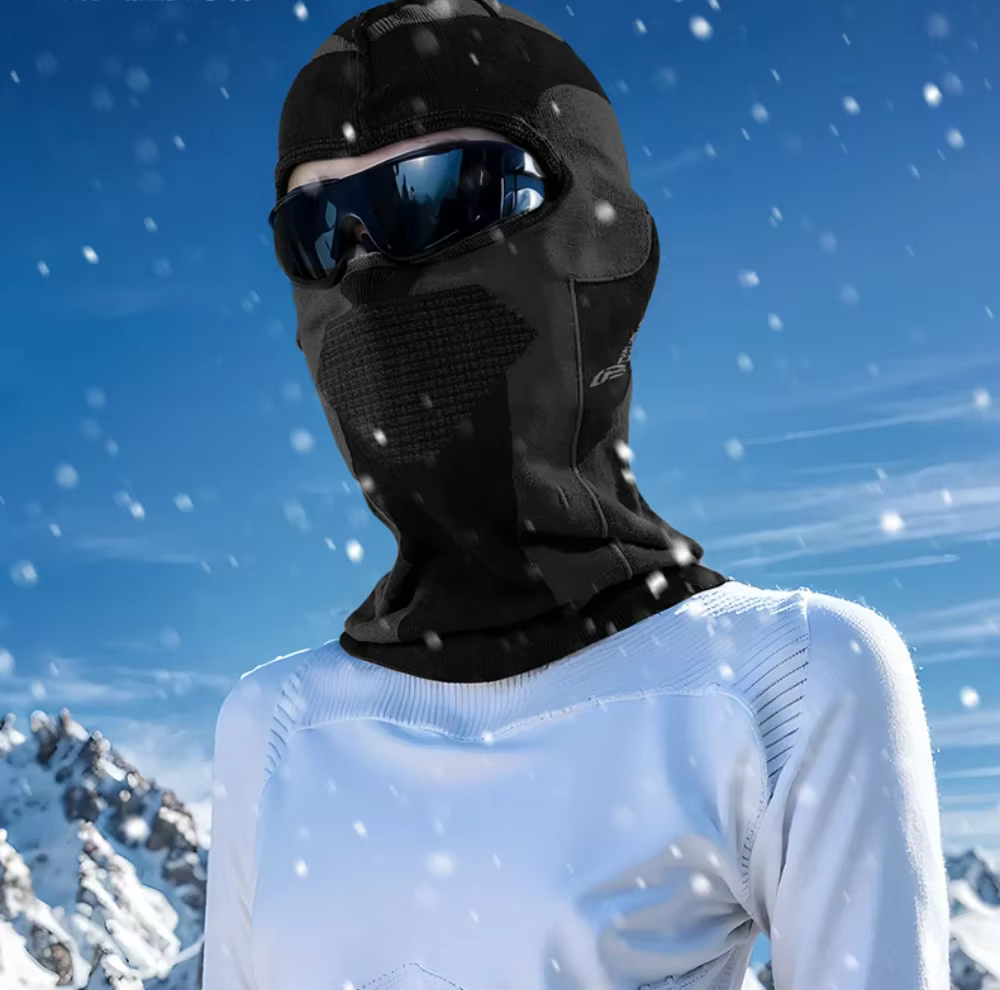 Cagoule d'hiver masque casquettes de cyclisme pour hommes femmes Ski masque facial chaud cache-cou chapeau thermique vélo moto casque doublure casquette