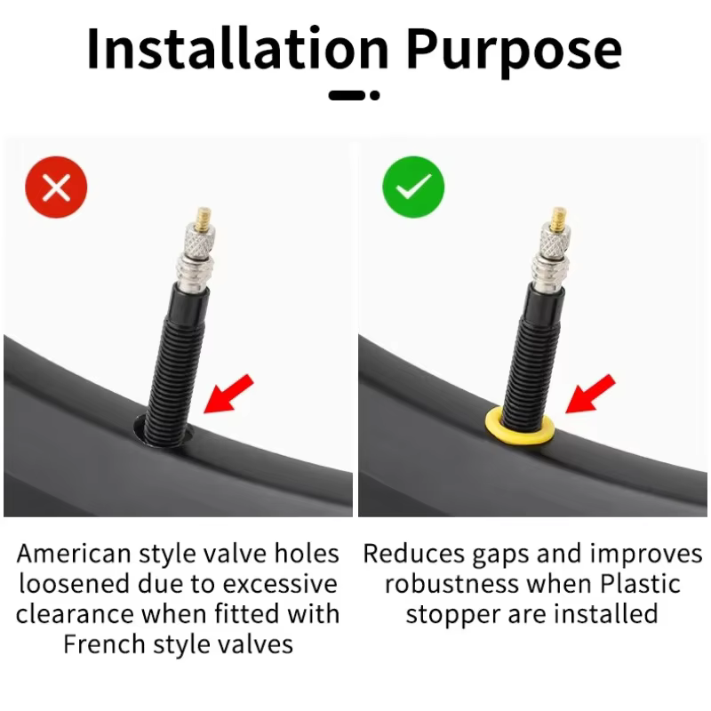 10 pièces Adaptateur de valve de vélo Schrader vers Presta
