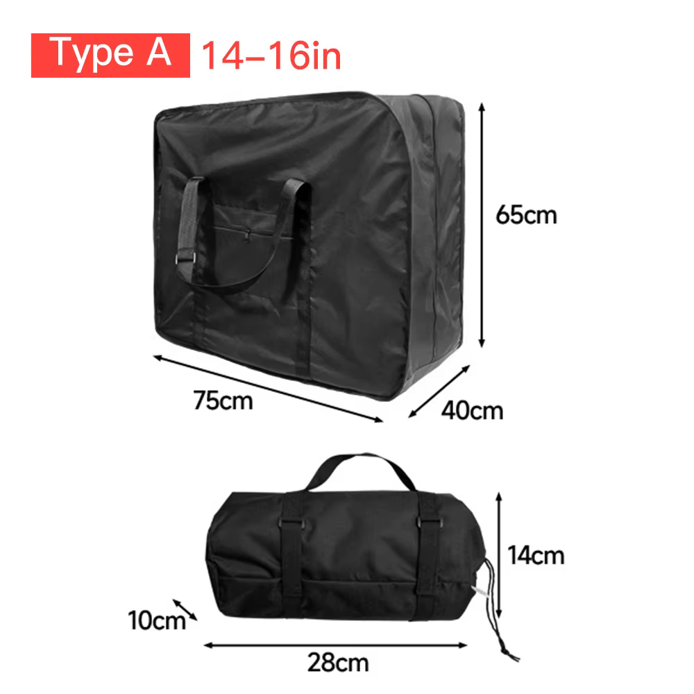 Sac de voyage pour vélo pliant 14-16 pouces/20-22 pouces/21-26 pouces