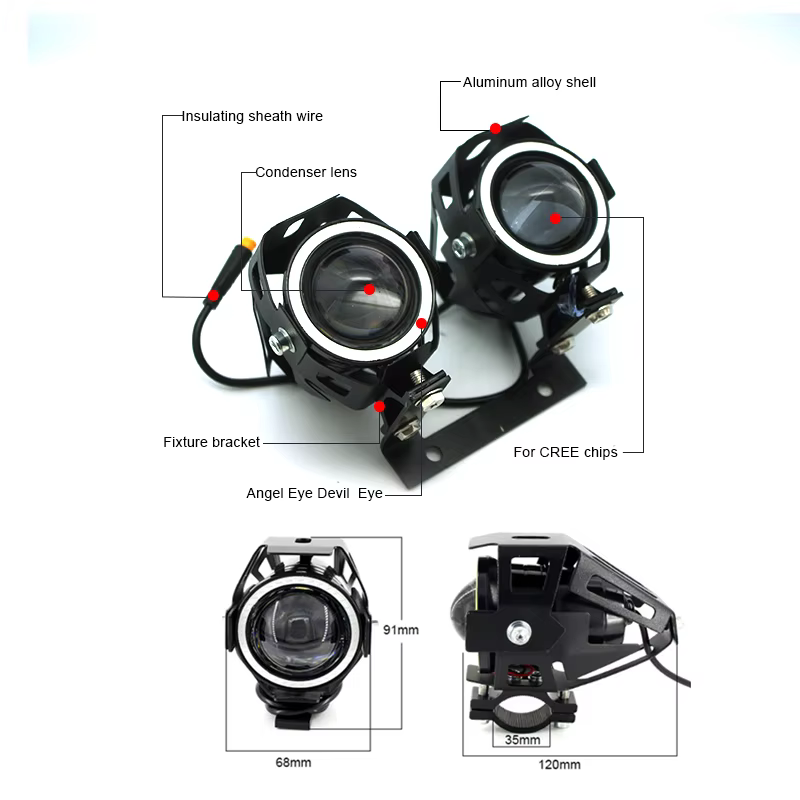 Remplacement de la lampe avant pour scooter électrique