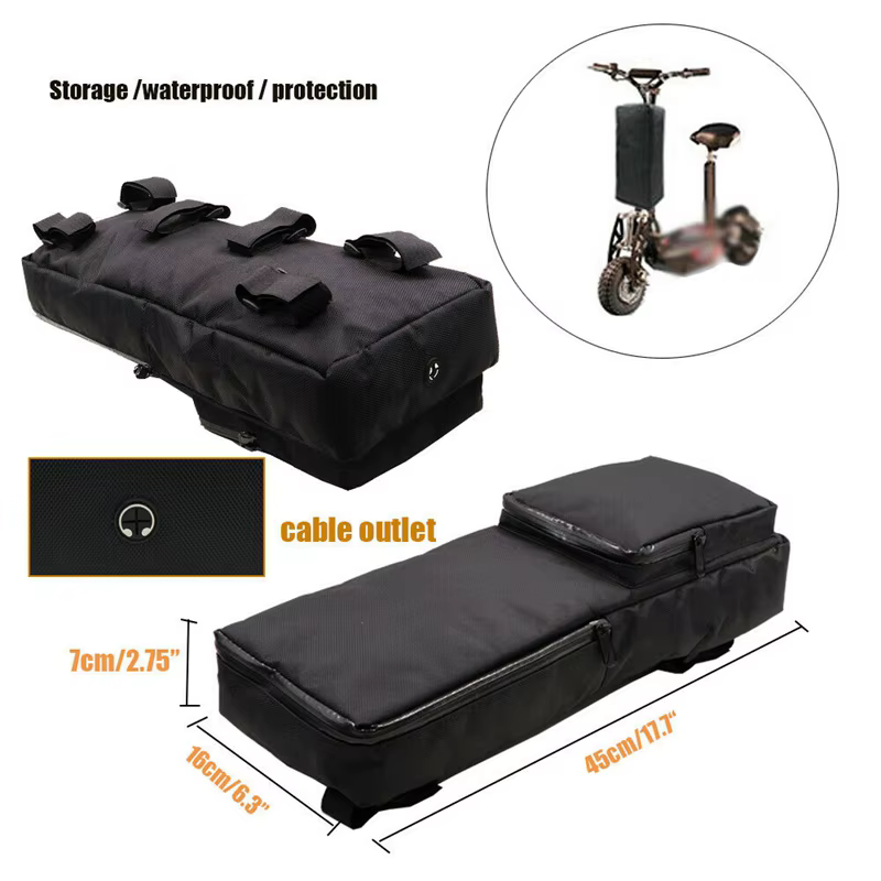 Sac de rangement étanche pour batterie de vélo électrique