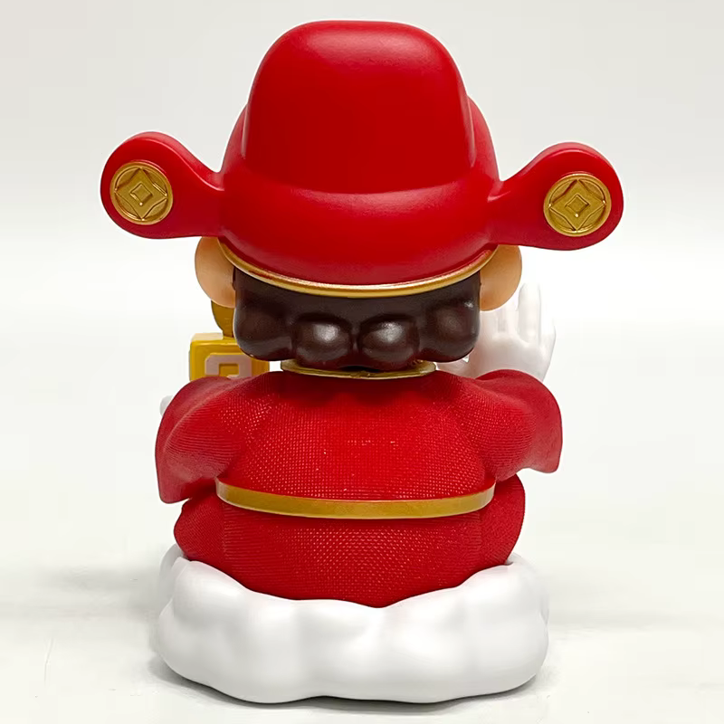 Figurine d'action Super Mario God of Wealth, modèle de jeu, jouet manga, 14 cm, ornements, figurines périphériques, cadeau anime pour enfants