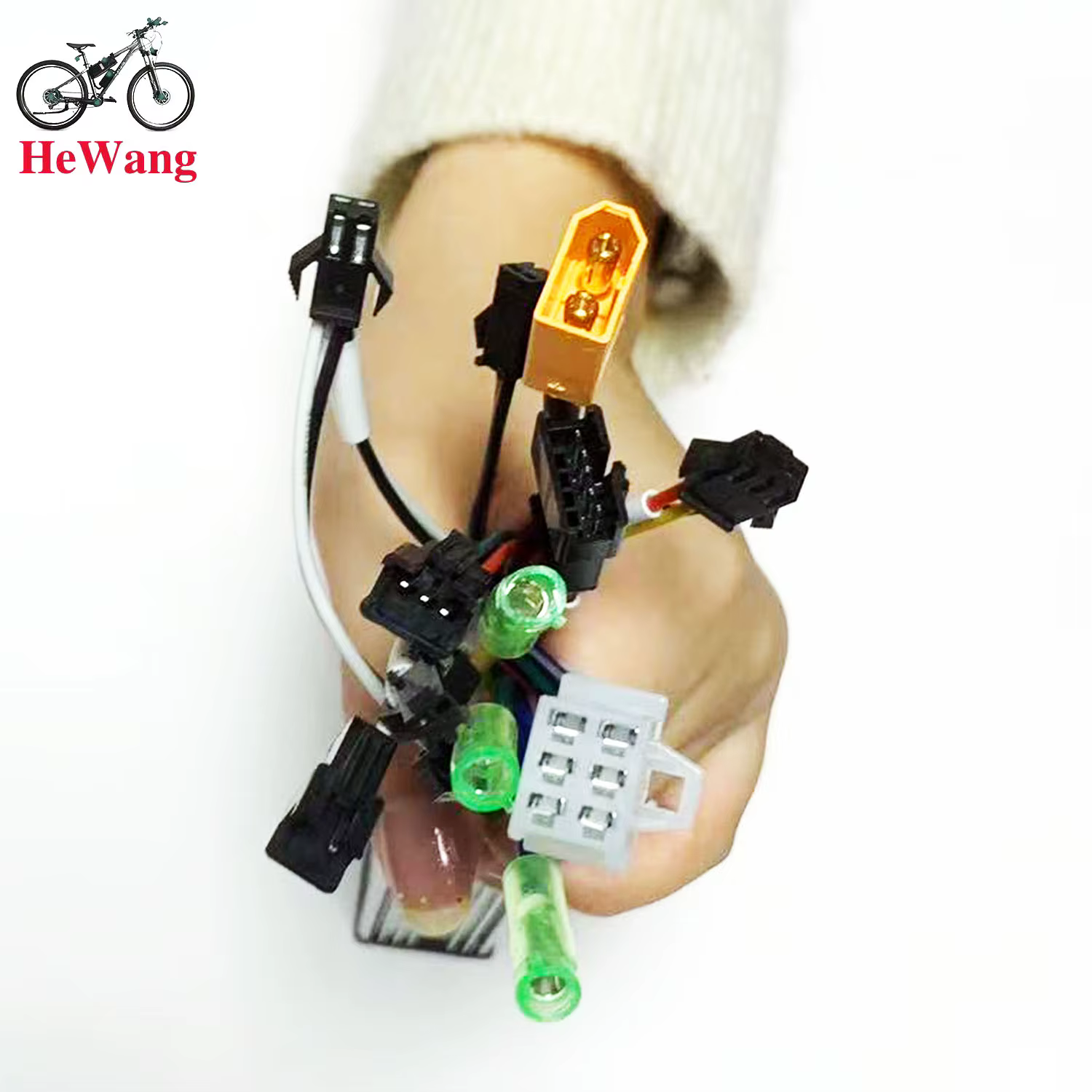 Kit de vélo électrique 24V/36V/48V: contrôleur d'onde sinusoïdale 25A avec instrument LED S800