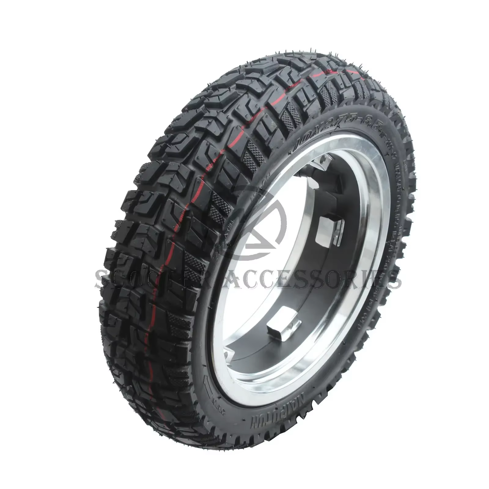 Pneu sous vide tout-terrain 10*2.75-6.5 pour scooters électriques Speedway 5 Dualtron 3