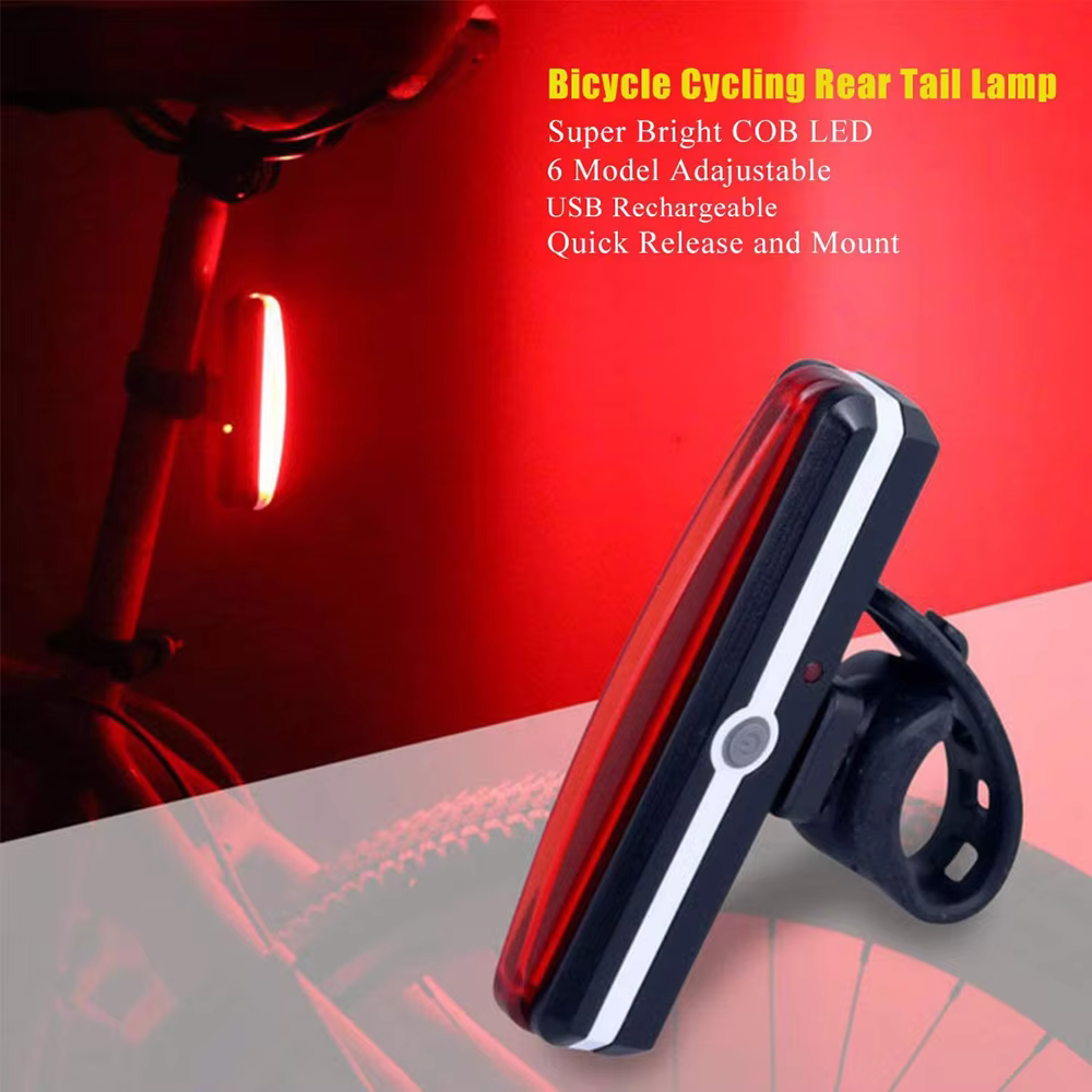 Feu arrière de vélo, Rechargeable
