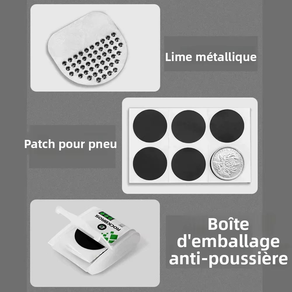 Kit de réparation de pneus de vélo